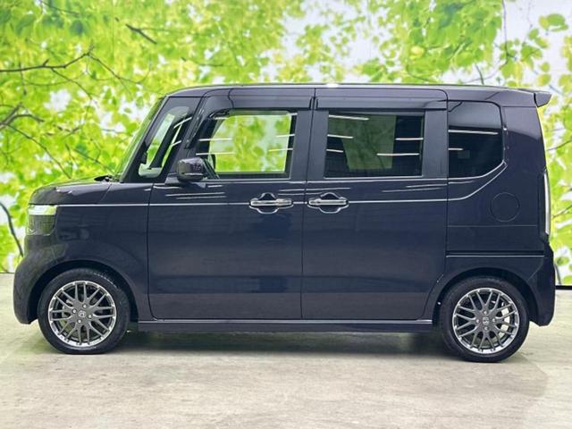 N-BOXカスタム ターボ 新品タイヤ/保証書/純正 9インチ ナビ/ホンダセンシング/両側電動スライドドア/シートヒーター 前席/マルチビューカメラシステム/車線逸脱防止支援システム/シート ハーフレザー ターボ バックカメラ(2枚目)