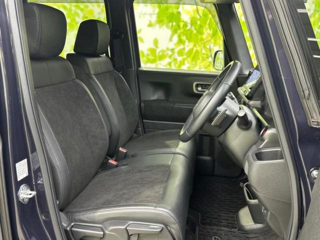 N-BOXカスタム ターボ 新品タイヤ/保証書/純正 9インチ ナビ/ホンダセンシング/両側電動スライドドア/シートヒーター 前席/マルチビューカメラシステム/車線逸脱防止支援システム/シート ハーフレザー ターボ バックカメラ(4枚目)