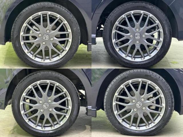 N-BOXカスタム ターボ 新品タイヤ/保証書/純正 9インチ ナビ/ホンダセンシング/両側電動スライドドア/シートヒーター 前席/マルチビューカメラシステム/車線逸脱防止支援システム/シート ハーフレザー ターボ バックカメラ(56枚目)