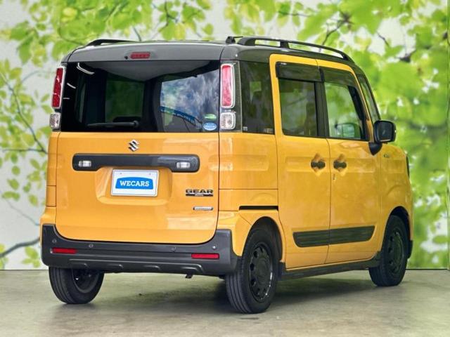 スペーシアギア ハイブリッドＸＺ　新品タイヤ／保証書／純正　８インチ　ＳＤナビ／両側電動スライドドア／シートヒーター　前席／車線逸脱防止支援システム／ヘッドランプ　ＬＥＤ／Ｂｌｕｅｔｏｏｔｈ接続／ＨＤＭＩ接続／ＥＴＣ　禁煙車　記録簿（3枚目）