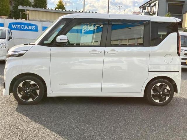 ルークス ハイウェイスターX 新品タイヤ/社外 SDナビ/エマージェンシーブレーキ/電動スライドドア/アラウンドビューモニター/車線逸脱防止支援システム/パーキングアシスト バックガイド/ドライブレコーダー 前後 全周囲カメラ(2枚目)