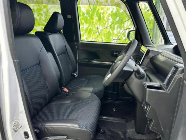 タント カスタムRS 新品タイヤ/純正 9インチ SDナビ/スマートアシスト(トヨタ・ダイハツ)/両側電動スライドドア/車線逸脱防止支援システム/シート ハーフレザー/ヘッドランプ LED/USBジャック DVD再生(4枚目)