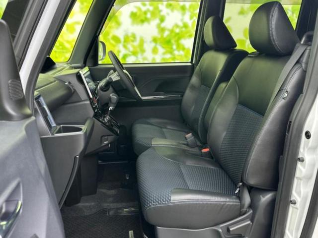 タント カスタムRS 新品タイヤ/純正 9インチ SDナビ/スマートアシスト(トヨタ・ダイハツ)/両側電動スライドドア/車線逸脱防止支援システム/シート ハーフレザー/ヘッドランプ LED/USBジャック DVD再生(6枚目)