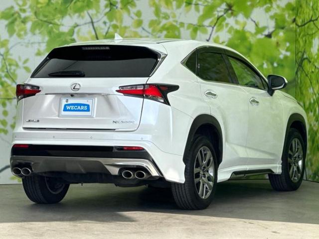 ＮＸ ＮＸ２００ｔ　新品タイヤ／純正エアロ／純正　ＳＤナビ／プリクラッシュセーフティ／シートヒーター　前席／車線逸脱防止支援システム／パーキングアシスト　バックガイド／オートステップ／ドライブレコーダー　社外　フルエアロ（3枚目）