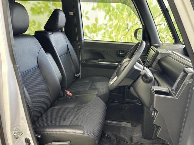 タント カスタムＲＳ　保証書／社外　ＳＤナビ／衝突安全装置／両側電動スライドドア／シートヒーター　前席／車線逸脱防止支援システム／シート　ハーフレザー／ヘッドランプ　ＬＥＤ／Ｂｌｕｅｔｏｏｔｈ接続／ＥＢＤ付ＡＢＳ　禁煙車（4枚目）