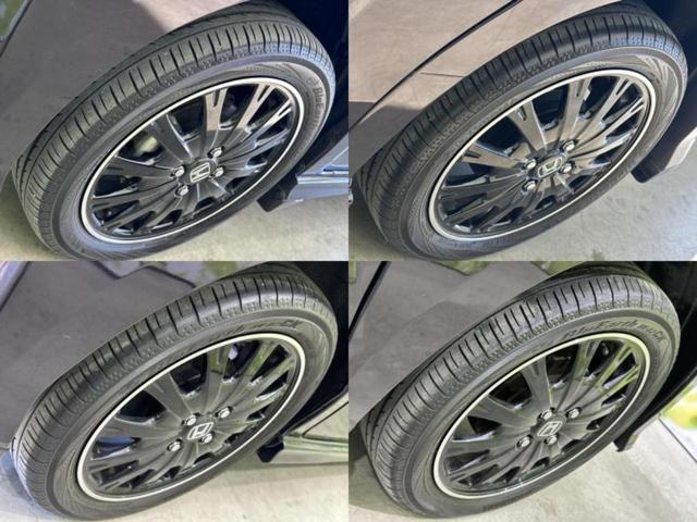 Ｎ－ＢＯＸカスタム ターボＳＳブラックスタイルパッケージ　新品タイヤ／保証書／純正　ＳＤナビ／シティーブレーキアクティブシステム（ホンダ）／両側電動スライドドア／シートヒーター　前席／シート　ハーフレザー／ドライブレコーダー　社外　ターボ　バックカメラ（49枚目）