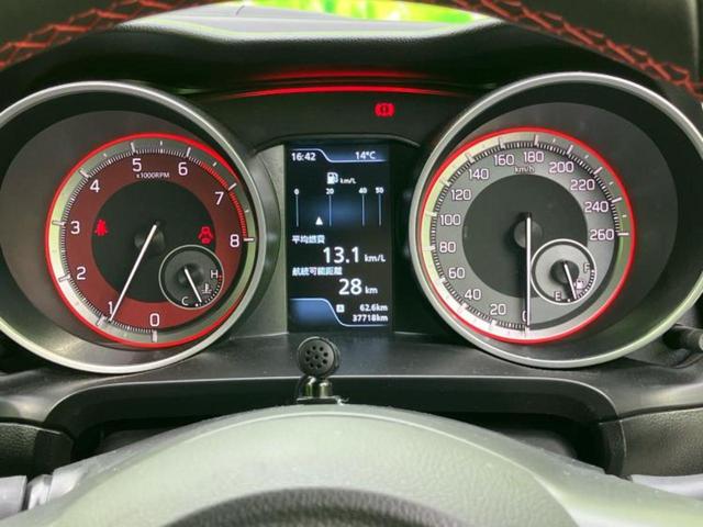 スイフトスポーツ スポーツ 新品タイヤ/純正 8インチ SDナビ/デュアルカメラブレーキサポート(スズキ)/シートヒーター 運転席/車線逸脱防止支援システム/ヘッドランプ LED/Bluetooth接続/ETC ワンオーナー(13枚目)