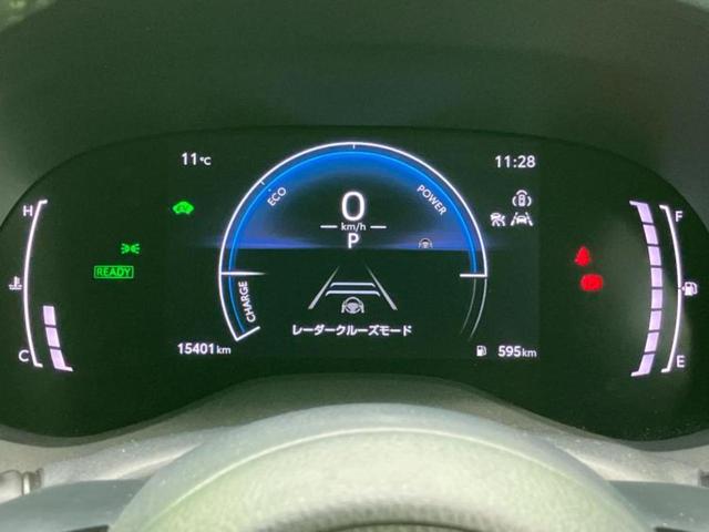 ヤリスクロス ハイブリッドＺ　純正エアロ／ディスプレイオーディオ＋ナビ／デジタルインナーミラー／トヨタセーフティセンス／シートヒーター　前席／パノラミックビューモニター／車線逸脱防止支援システム／シート　ハーフレザー　全周囲カメラ（13枚目）