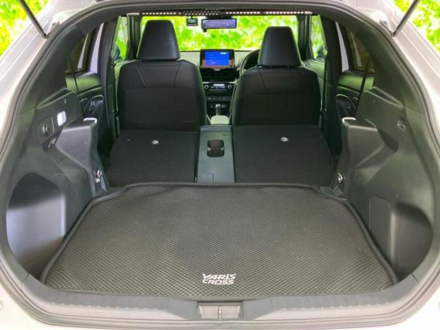 ヤリスクロス ハイブリッドＺ　純正エアロ／ディスプレイオーディオ＋ナビ／デジタルインナーミラー／トヨタセーフティセンス／シートヒーター　前席／パノラミックビューモニター／車線逸脱防止支援システム／シート　ハーフレザー　全周囲カメラ（19枚目）