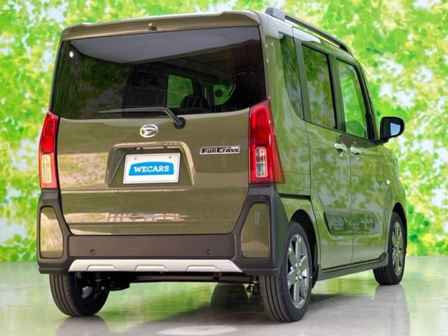 タント ファンクロスターボ 新品タイヤ/保証書/純正 メモリーナビ/スマートアシスト(トヨタ・ダイハツ)/両側電動スライドドア/シートヒーター 前席/パノラマモニター/車線逸脱防止支援システム/ドライブレコーダー 純正 禁煙車(3枚目)