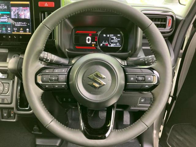 スペーシアギア ハイブリッドＸＺ　保証書／純正　９インチ　ナビ／セーフティサポート（スズキ）／両側電動スライドドア／シートヒーター　前席／全方位モニター／車線逸脱防止支援システム／登録済未使用車／ヘッドランプ　ＬＥＤ　全周囲カメラ（15枚目）