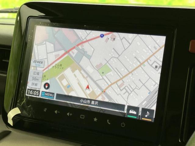 スペーシア ハイブリッドＸ　保証書／純正　９インチ　メモリーナビ／セーフティサポート（スズキ）／両側電動スライドドア／シートヒーター　前席／全方位モニター／車線逸脱防止支援システム／ヘッドランプ　ＬＥＤ　衝突被害軽減システム（10枚目）