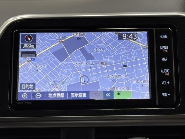 シエンタ G クエロ 点検記録簿 衝突被害軽減ブレーキ 両側パワースライドドア LEDヘッドランプ 4WD ドラレコ ナビ&TV バックカメラ ミュージックプレイヤー接続可 ETC メモリーナビ 盗難防止装置 キーレス(5枚目)