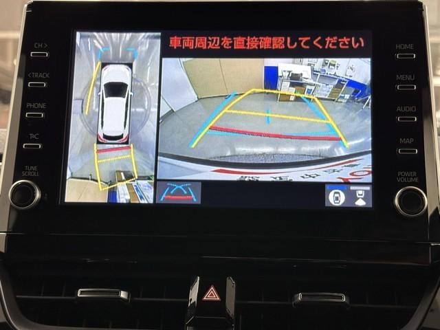 カローラクロス ハイブリッド　Ｚ　パノラミックモニター　ムーンルーフ　ＡＣ１００Ｖ電源　衝突軽減Ｂ　記録簿有　フルセグテレビ　スマキ－　ワンオーナ　半レザー　クルーズコントロール　メモリナビ　イモビ　ＬＥＤ　ＡＣ　運転席Ｐシート（6枚目）