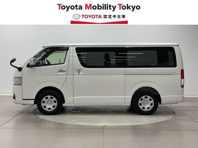 ハイエースバン スーパーGL ダークプライムII LEDヘットライト メモリーナビゲーション ミュージックプレイヤー接続可 地デジ スマキー ABS フルフラット 盗難警報装置 運転席エアバッグ リアクーラー オートエアコン パワーウインドウ 記録簿(3枚目)