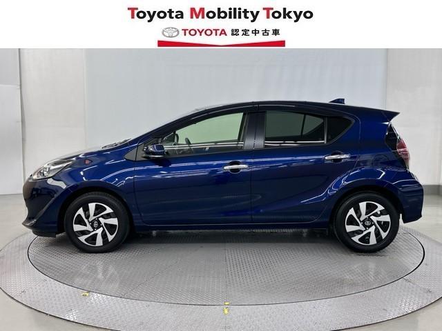 アクア Sスタイルブラック AUX端子 記録簿あり バックモニタ- ナビTV イモビライザー LEDライト スマートキープッシュスタート 1オーナー ETC付き Wエアバッグ キーフリ メモリーナビゲーション ドラレコ付き PS(3枚目)