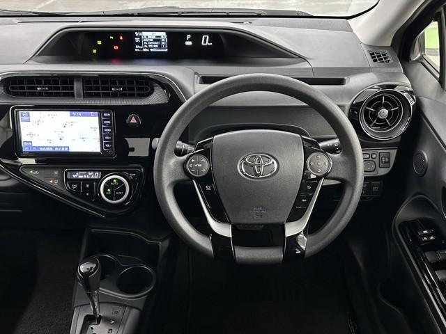 アクア Sスタイルブラック AUX端子 記録簿あり バックモニタ- ナビTV イモビライザー LEDライト スマートキープッシュスタート 1オーナー ETC付き Wエアバッグ キーフリ メモリーナビゲーション ドラレコ付き PS(4枚目)