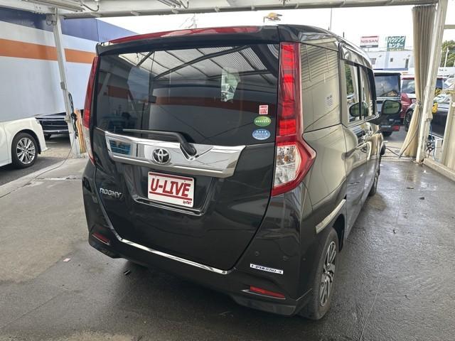 ルーミー カスタムG S 衝突軽減ブレーキシステム 地デジTV スマートキ- 整備記録簿 両側電動D イモビライザー ドラレコ付き フルフラット LEDライト 1オナ Bモニター パワステ VSC クルコン DVD視聴 ABS(6枚目)