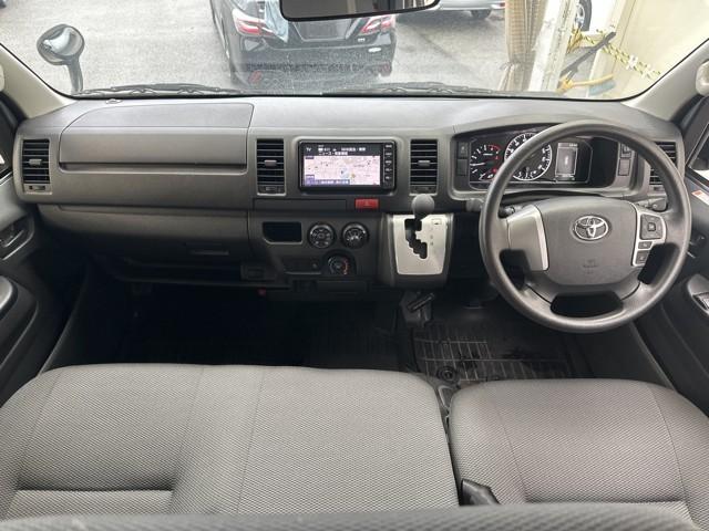 ハイエースバン ＤＸ　ドラレコ　ナビＴＶ　ワンセグＴＶ　横滑り防止　イモビ　４ＷＤ　バックカメラ　キーレス　運転席エアバッグ　ＥＴＣ　ミュージックプレイヤー接続可　メモリーナビ　パワーウインドウ　ＡＢＳ　エアコン　パワステ（7枚目）