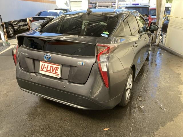 プリウス A 衝突軽減ブレーキシステム Bモニタ 記録簿有 LEDヘッド クルーズコントロール セキュリティー スマートキー パワーステアリング Iストップ ドライブレコーダー ETC 1オーナー アルミホイル(6枚目)