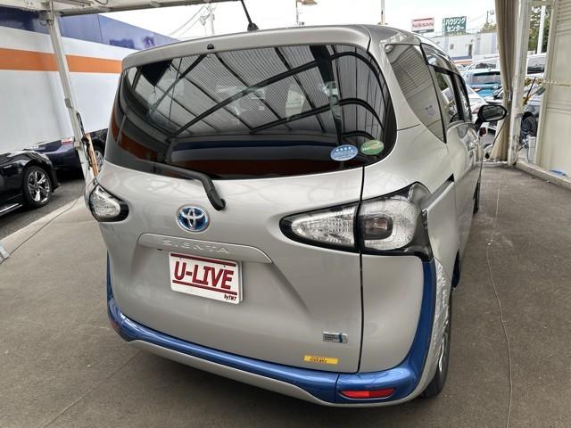 シエンタ ハイブリッドＧ　ブレーキサポート　ＥＣＯモード　Ｂカメラ　地デジ　ＤＶＤ　キーフリー　スマキー　横滑り防止システム　メモリナビ　ナビＴＶ　ウォークスルー　ＥＴＣ　ドライブレコーダー　イモビライザー　運転席エアバック（6枚目）