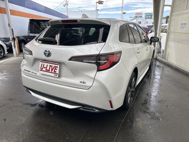 カローラツーリング ハイブリッド ダブルバイビー 追突軽減ブレーキ バックモニタ 地デジフルセグ 横滑防止 ナビTV スマキー LEDライト AC100V Aストップ デュアルエアバッグ エアコン オートクルーズ サイドエアバッグ ETC付 PS(6枚目)