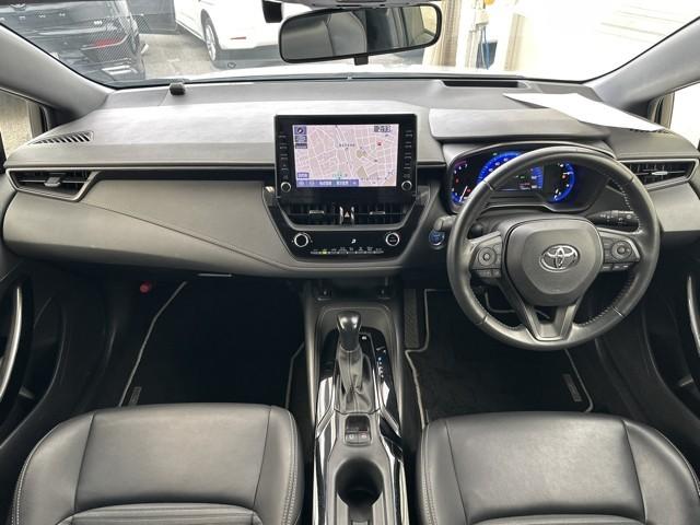 カローラツーリング ハイブリッド ダブルバイビー 追突軽減ブレーキ バックモニタ 地デジフルセグ 横滑防止 ナビTV スマキー LEDライト AC100V Aストップ デュアルエアバッグ エアコン オートクルーズ サイドエアバッグ ETC付 PS(7枚目)