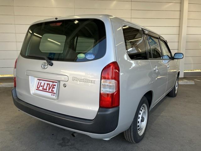 プロボックス ＧＬ　プリクラッシュ　パワーウインドウ　助手席エアバック　整備記録簿　パワステ　横滑り防止　キ－レス　エアバック　ＡＢＳ付　ＥＴＣ　盗難防止装置　マニュアルエアコン（5枚目）