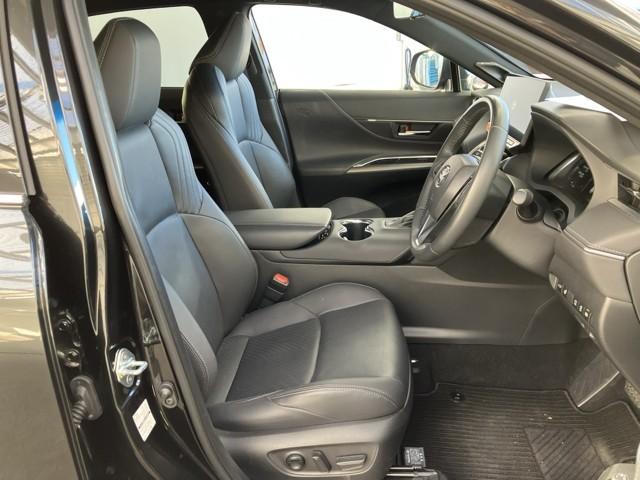 ハリアー Z レザーパッケージ スマキ 追突防止 フルセグテレビ バックモニター ドラレコ付 本革シート アルミ 横滑り防止機能 Pシート 整備記録簿 オートクルーズコントロール AUX LEDヘッドライト 盗難防止システム ETC(9枚目)