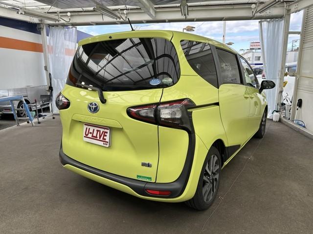 シエンタ ハイブリッドＧ　ブレーキサポート　ＥＣＯモード　ＬＥＤライト　Ｂカメラ　地デジ　ＤＶＤ　キーフリー　スマキー　横滑り防止システム　メモリナビ　ナビＴＶ　ウォークスルー　ＥＴＣ　ドライブレコーダー　イモビライザー　ＰＷ（4枚目）