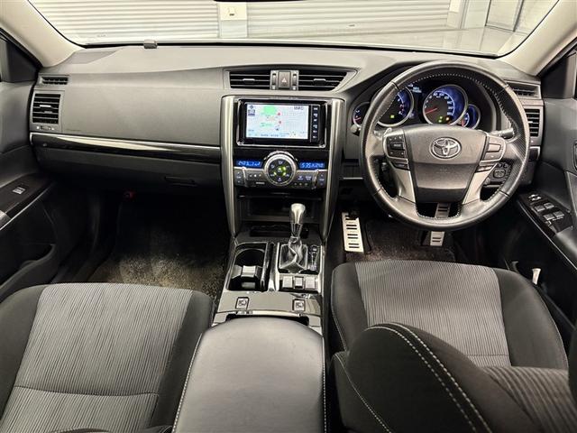 マークX 250S 横滑り防止機能 盗難防止装置 エアバッグ 衝突被害軽減ブレーキ LEDヘッド ABS アルミホイール ミュージックプレイヤー接続可 ワンオーナー ナビ&TV オートクルーズコントロール ドラレコ(7枚目)