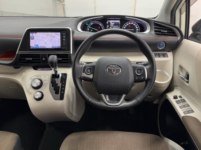 シエンタ ハイブリッドG ブレーキサポート ECOモード Bカメラ 1オーナー キーフリー スマキー 横滑り防止システム メモリナビ ナビTV ウォークスルー ETC ドライブレコーダー イモビライザー 運転席エアバック PW(4枚目)