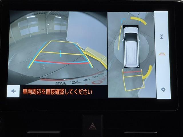 �p�m���~�b�N�r���[���j�^�[�V�X�e�����t���Ă���̂ŎԂ̏ォ�猩���f�����m�F�ł��܂���B�@��ڂŎԗ����ӂ̏����m�F�ł��܂����A���ڈ��S�����m�F�������B