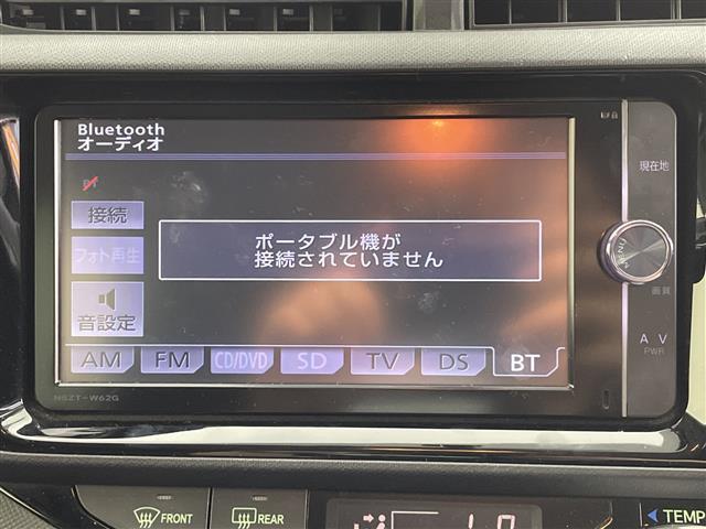 アクア Ｇ　禁煙　純正ナビ　クルーズコントロール　ＥＴＣ　オートライト　車両接近通報装置　スマートキー　エンジンスタートボタン　Ｂｌｕｅｔｏｏｔｈ　フルセグテレビ　ＣＤ　ＤＶＤ　ＬＥＤヘッドライト（4枚目）