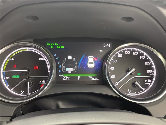 カムリ ＷＳレザーパッケージ　純正ナビＴＶ　黒革　シートヒーター　ＢＳＭ　ＨＵＤ（18枚目）