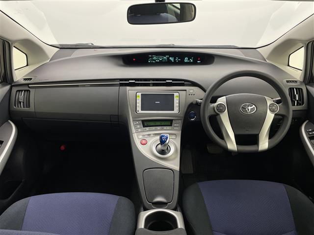 プリウス S 純正ナビ バックカメラ TV CD フォグランプ スマートキー プッシュスタート スペアキー 純正フロアマット 盗難防止装置 取扱説明書 保証書(2枚目)