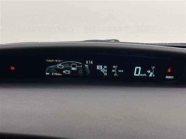 プリウス S 純正ナビ バックカメラ TV CD フォグランプ スマートキー プッシュスタート スペアキー 純正フロアマット 盗難防止装置 取扱説明書 保証書(5枚目)