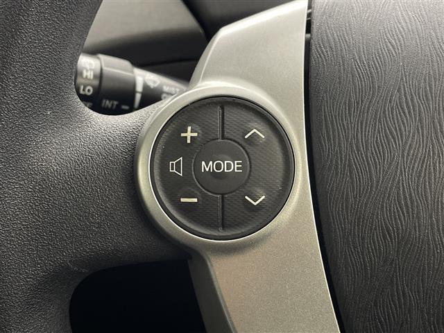 プリウス S 純正ナビ バックカメラ TV CD フォグランプ スマートキー プッシュスタート スペアキー 純正フロアマット 盗難防止装置 取扱説明書 保証書(19枚目)