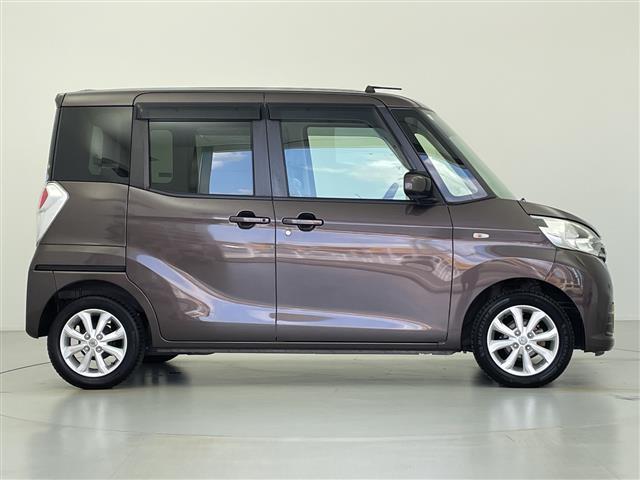 デイズルークス X Vセレクション 禁煙 純正ナビ アラウンドビューモニター 両側パワースライドドア ETC ドラレコ 衝突軽減 コーナーセンサー ステアリングスイッチ フルセグ Bluetooth DVD CD スマートキー(34枚目)