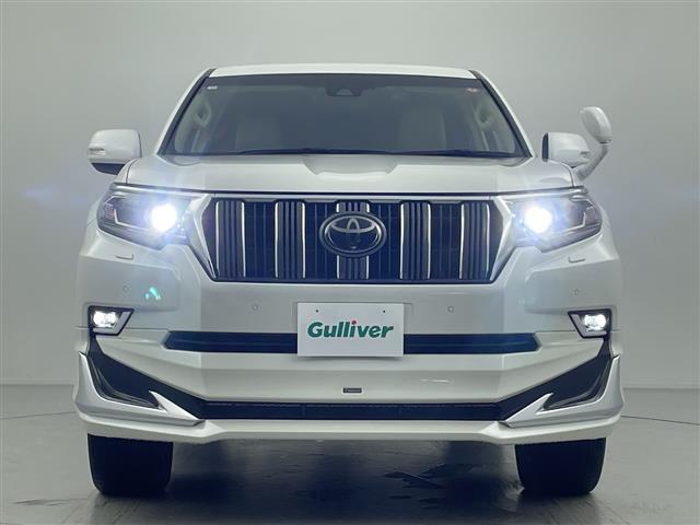 ランドクルーザープラド ＴＸ　Ｌパッケージ　ベージュ革　モデリスタ　禁煙　ナビＴＶ　Ｂカメラ（12枚目）