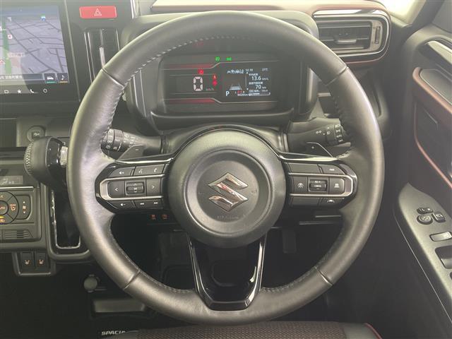 スペーシアカスタム ハイブリッドXSターボ アダプティブクルーズコントロール 全方位カメラ レーンキープアシスト 誤発進抑制機能 4WD 衝突軽減ブレーキ 標識認識 ヘッドアップディスプレイ 両側電動スライドドア LEDオートライト(42枚目)