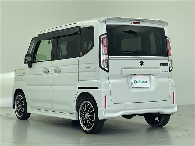 スペーシアカスタム ハイブリッドXSターボ アダプティブクルーズコントロール 全方位カメラ レーンキープアシスト 誤発進抑制機能 4WD 衝突軽減ブレーキ 標識認識 ヘッドアップディスプレイ 両側電動スライドドア LEDオートライト(43枚目)