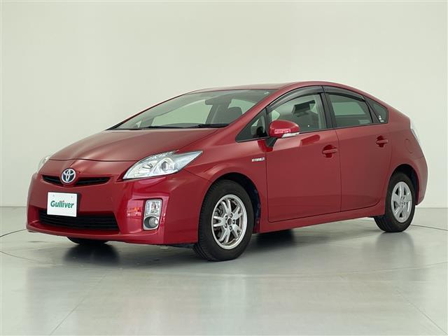 プリウス S 7インチナビ AM FM ワンセグ CD バックカメラ プッシュスタート ステアリングリモコン 横滑り防止機能 カーテンエアバック オートライト フォグライト スマートキー 純正フロアマット(32枚目)