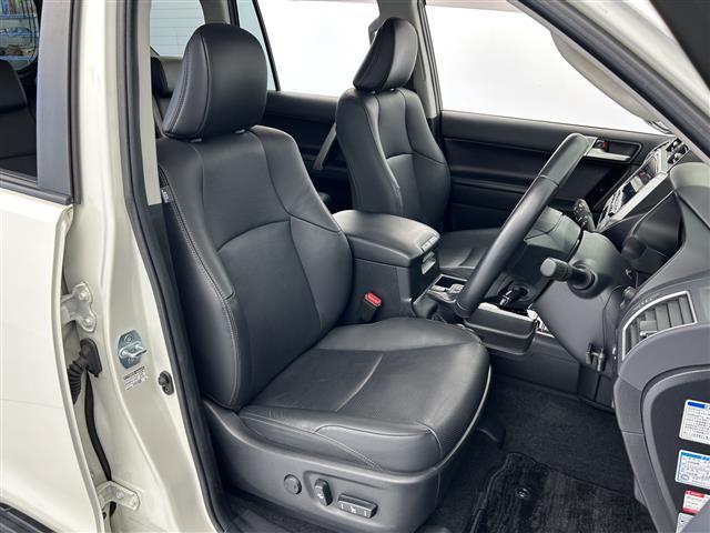 ランドクルーザープラド TX Lパッケージ・ブラックエディション 禁煙 ALPINE9型ナビ サンルーフ バックカメラ ETC パワーシート シートヒーター エアシート 追従クルコン 衝突軽減 レーンキープアシスト オートハイビーム フルセグ Bluetooth(14枚目)