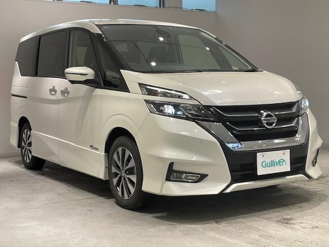 セレナ ハイウェイスター　Ｖセレクション　ＳＤナビ／純正ビルドインＥＴＣ／Ｂｌｕｅｔｏｏｔｈ接続／ＵＳＢ入力端子／フリップダウンモニター（ＴＶＭ－ＦＭ１０２０）／デジタルインナーミラー／アラウンドビューモニター／クルーズコントロール（35枚目）