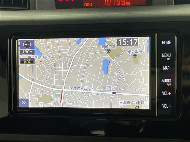 ルーミー X 禁煙 純正ナビ 衝突軽減ブレーキ レーンキープアシスト オートマチックハイビーム ドライブレコーダー ビルトインETC クリアランスソナー エンジンプッシュスタートボタン 片側パワースライドドア(3枚目)