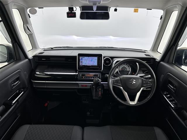 スペーシアカスタム ハイブリッドXS 禁煙 純正ナビ シートヒーター 追従クルコン ETC 衝突軽減 レーンキープアシスト コーナーセンサー オートハイビーム 前後ドラレコ LEDヘッドライト フルセグ Bluetooth DVD CD(2枚目)