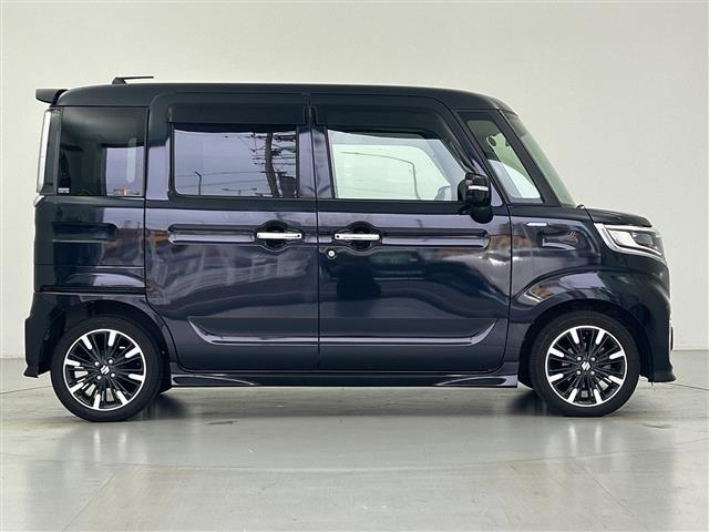 スペーシアカスタム ハイブリッドXS 禁煙 純正ナビ シートヒーター 追従クルコン ETC 衝突軽減 レーンキープアシスト コーナーセンサー オートハイビーム 前後ドラレコ LEDヘッドライト フルセグ Bluetooth DVD CD(34枚目)