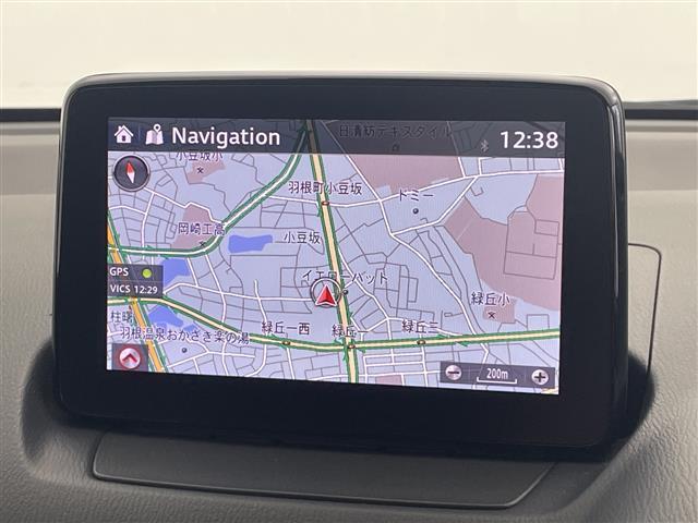 デミオ XDツーリング 純正ナビ フルセグTV バックカメラ LED セーフティPKG ヘッドアップディスプレイ ブラインドスポットモニター Bluetooth ドライブレコーダー Greddyマフラー ローダウン(3枚目)