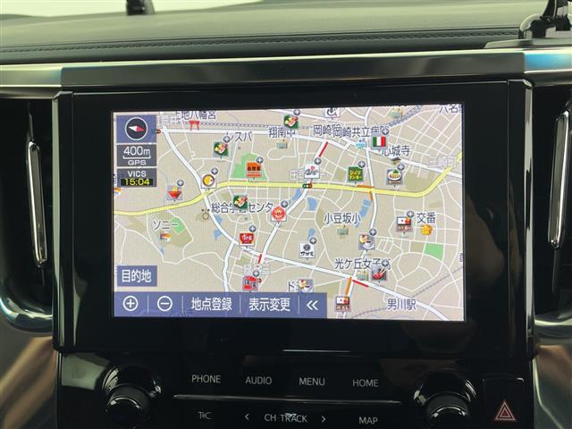 アルファード ２．５Ｓ　Ｃパッケージ　モデリスタフルエアロ　純正ディスプレイオーディオ　純正フリップダウンモニター　黒革シート　シートヒーター　パワーリアゲート　トヨタセーフティセンス　両側電動スライドドア　ＥＴＣ　クリアランスソナー（3枚目）